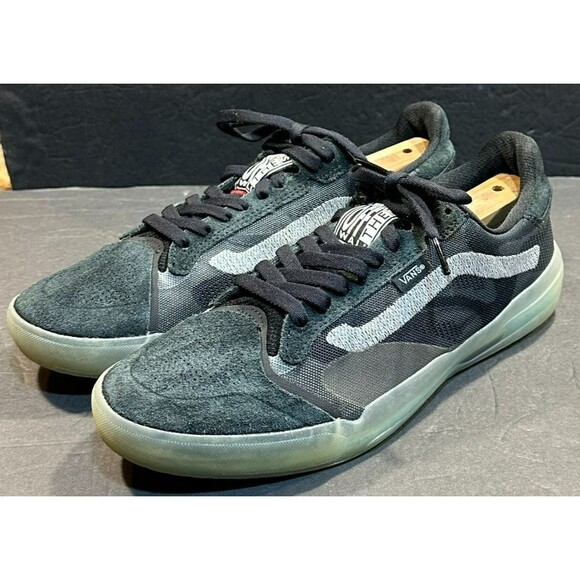 Vans EVDNT Ultimate Waffle Black & Sliver Unisex Skate Shoes Men's 9 or WMS 10.5 - Picture 1 of 8